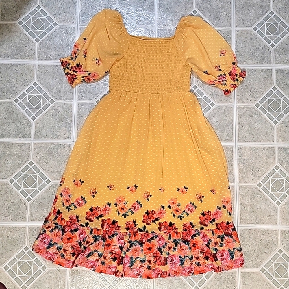 Speechless Kids Chiffon Floral Dress